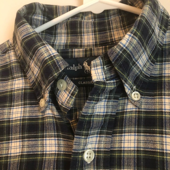 Mens Ralph Lauren button down medium - Picture 5 of 6